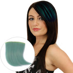 5 pz. Sfumatura di colore invisibile senza soluzione di continuità estensione dei capelli parrucca pezzo di capelli lisci pezzo di colore frangia pezzo di capelli