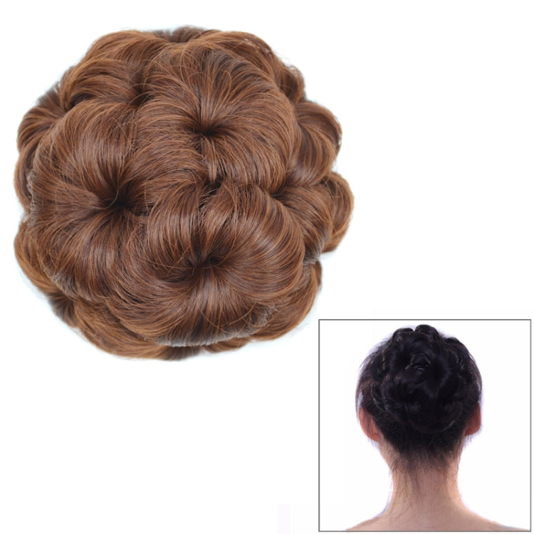 30M33# Parrucca Testa a sfera Fiore Forcina Borsa per capelli Fascia per parrucca per sposa, 30M33#