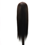 Pratica disco capelli intrecciati testa di manichino parrucca styling modello di testa di taglio, Black, Grey, Marron, Purple, Beige, Sky Blue, Yellow, Brown