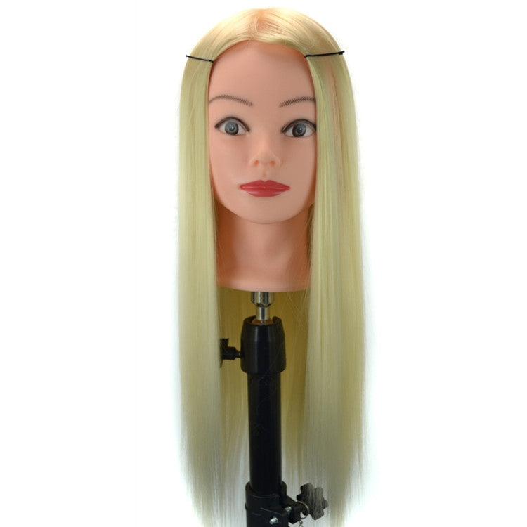 Pratica disco capelli intrecciati testa di manichino parrucca styling modello di testa di taglio, Black, Grey, Marron, Purple, Beige, Sky Blue, Yellow, Brown