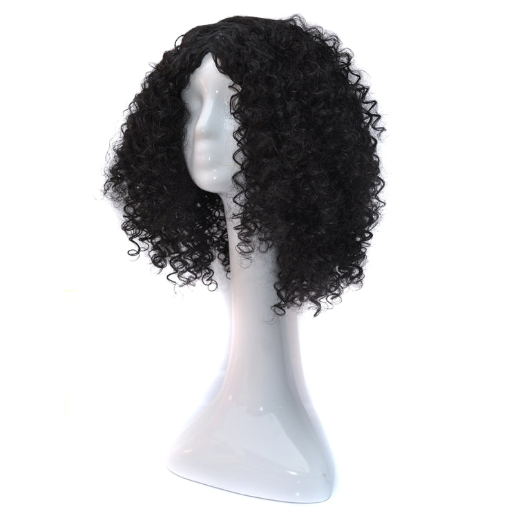 T191006 Copricapo parrucca europea e americana con capelli corti e piccoli ricci per donna