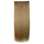 27M613# Parrucca lunga diritta a cinque clip senza cuciture in un unico pezzo, 27M613#
