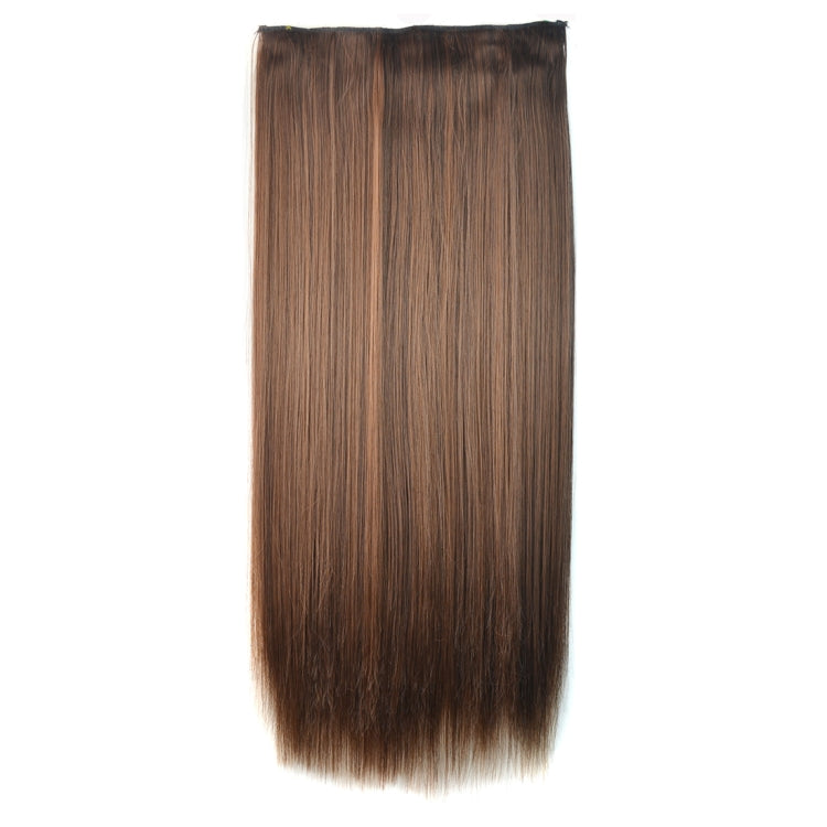 4M30# Parrucca lunga a cinque clip senza cuciture in un unico pezzo. Parrucca lunga diritta, 4M30#