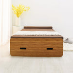 Letto singolo pieghevole creativo, dimensioni: larghezza: 200x90 cm, Size: Width: 200x90cm (Grey), Size: Width: 200x90cm (Brown)