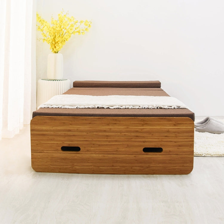 Letto singolo pieghevole creativo, dimensioni: larghezza: 200x90 cm, Size: Width: 200x90cm (Grey), Size: Width: 200x90cm (Brown)