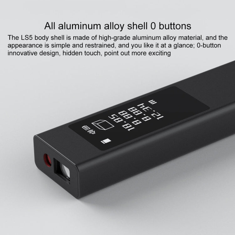 Telemetro laser Xiaomi Youpin DUKA LS5 con schermo touch