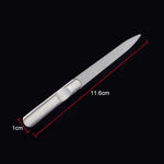 Lima per unghie in acciaio inox 95 mm