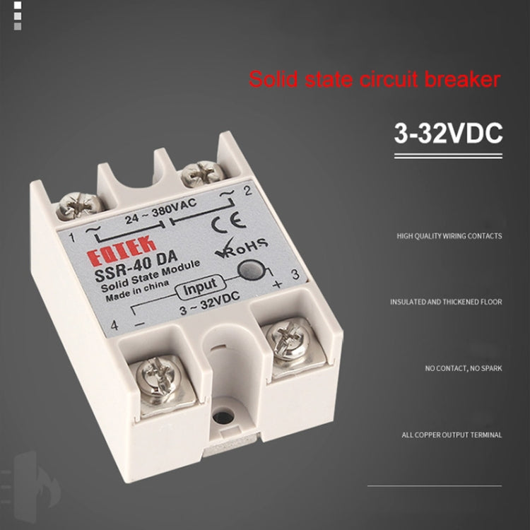 Termostato REX-C100 + termocoppia + kit di controllo intelligente della temperatura con modulo a stato solido SSR-10 DA, 10DA