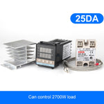 Termostato REX-C100 2700W con termocoppia e SSR-25DA