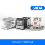 Termostato digitale REX-C100 6600W con modulo SSR-60 DA