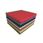 Schiuma acustica fonoassorbente 24 pezzi 30x30x2,5 cm