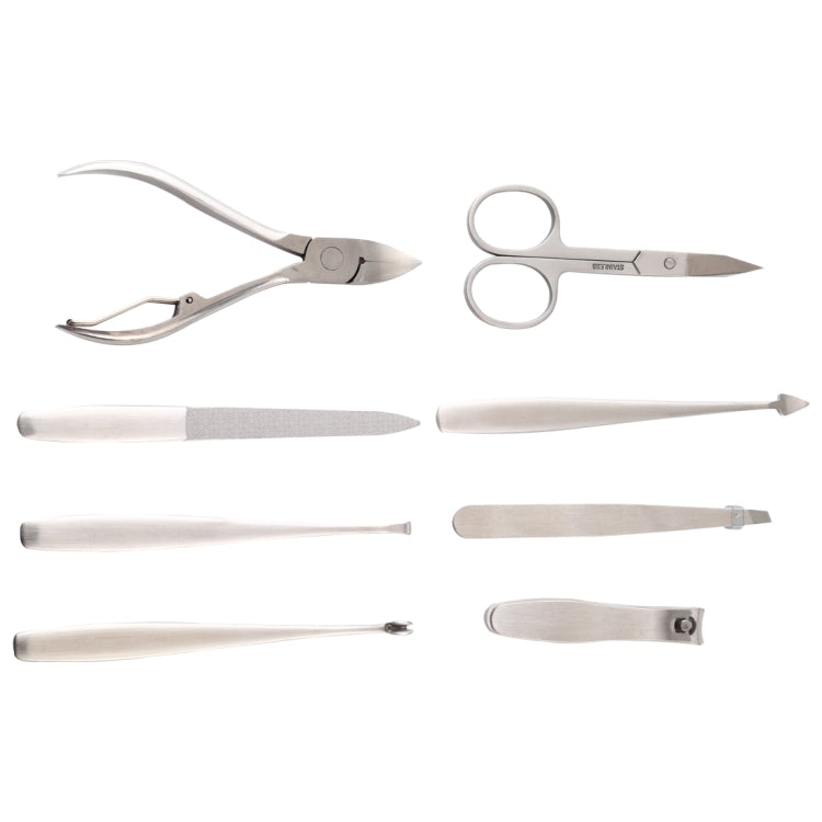 8 in 1 kit per manicure pedicure clipper per la cura delle unghie alla moda classica, 8 In 1