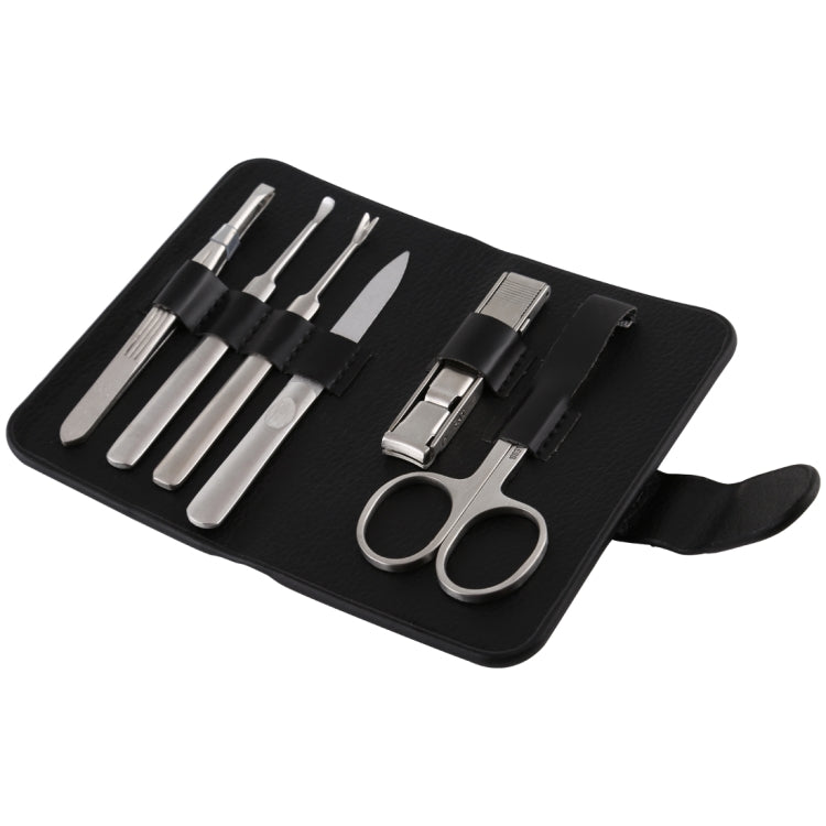 6 in 1 kit per manicure pedicure clipper per la cura delle unghie alla moda classica, 6 In 1