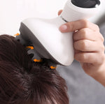 Massaggiatore elettrico cuoio capelluto testa 3D