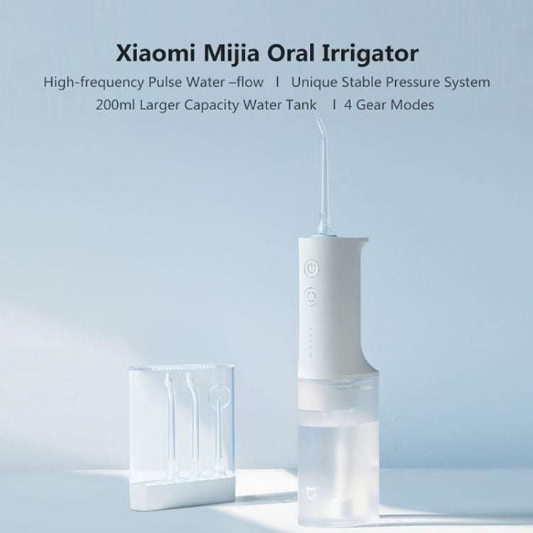 Originale Xiaomi Mijia Water Flosser Detergente per denti IPX7 Irrigatore orale elettrico impermeabile, Electric Oral Irrigator