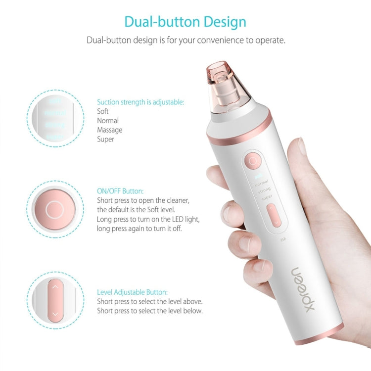 Detergente pori multifunzione con 4 sonde e ricarica wireless