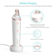 XPREEN XPRE037 Detergente per pori multifunzione per estrattore di punti neri con ricarica wireless con quattro sonde e funzione di illuminazione a LED, XPRE037