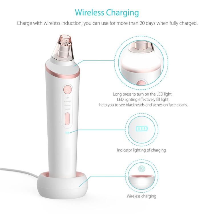 Detergente pori multifunzione con 4 sonde e ricarica wireless