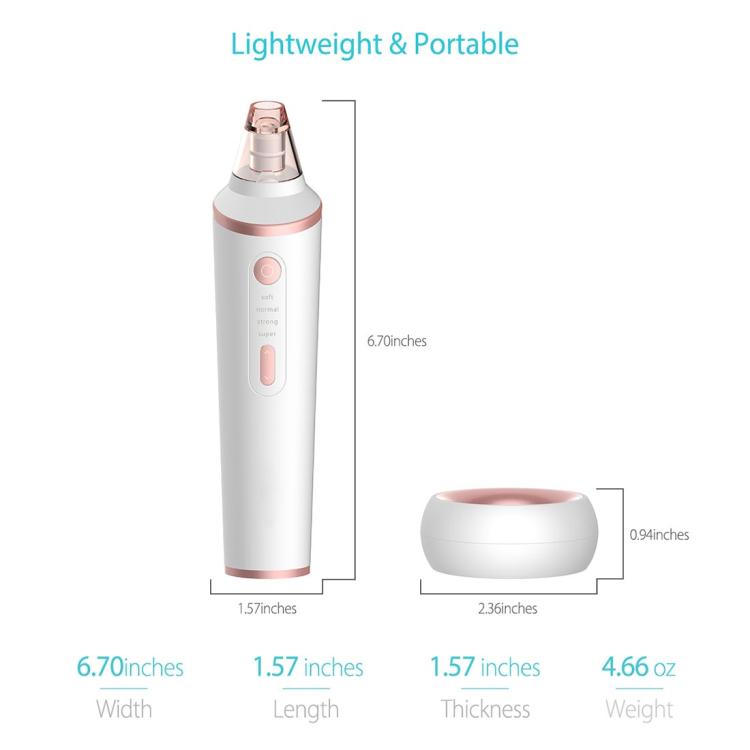 Detergente pori multifunzione con 4 sonde e ricarica wireless