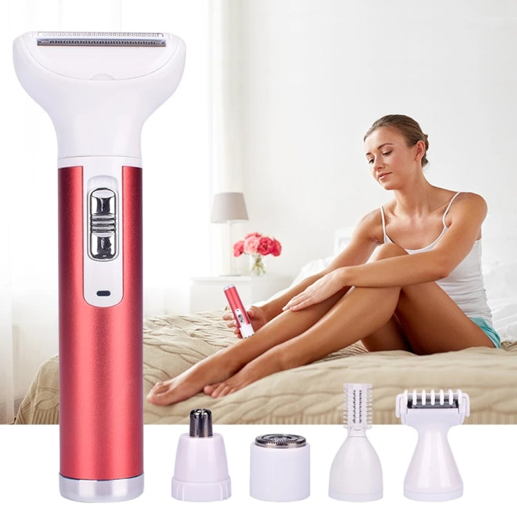 Kit rasoio elettrico 5 in 1 per sopracciglia e naso donna