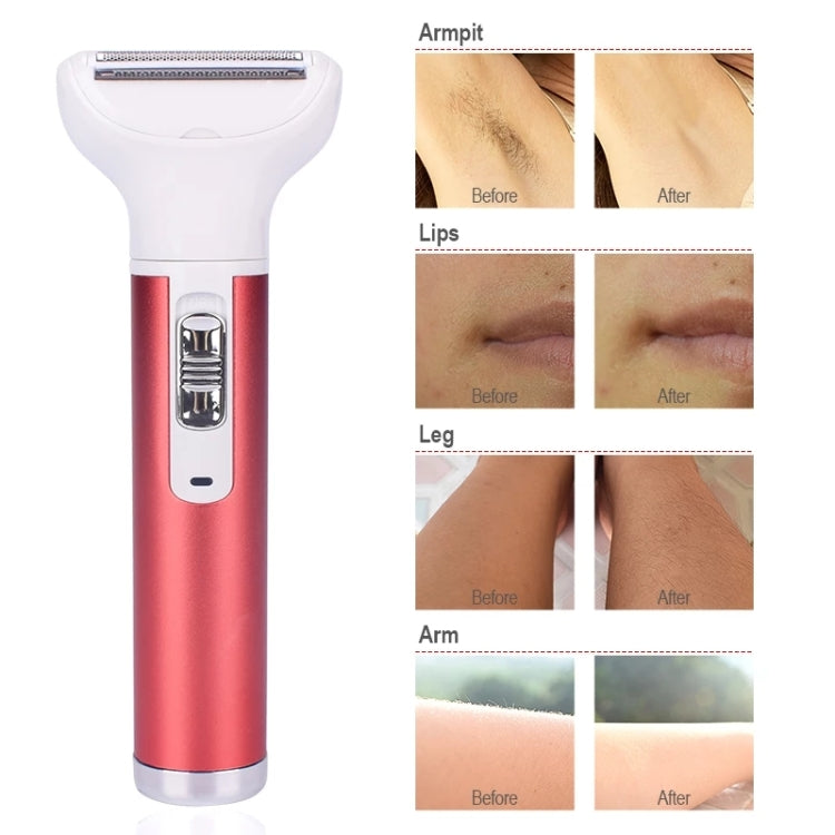 Kit rasoio elettrico 5 in 1 per sopracciglia e naso donna