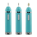 Set manicure elettrico portatile 9 in 1 con 8 testine