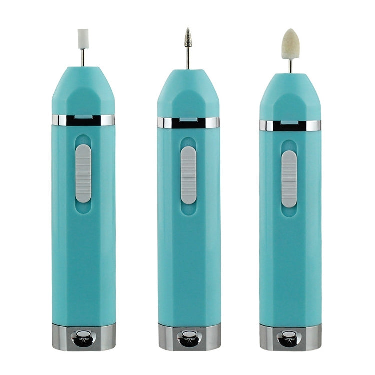 Set manicure elettrico portatile 9 in 1 con 8 testine
