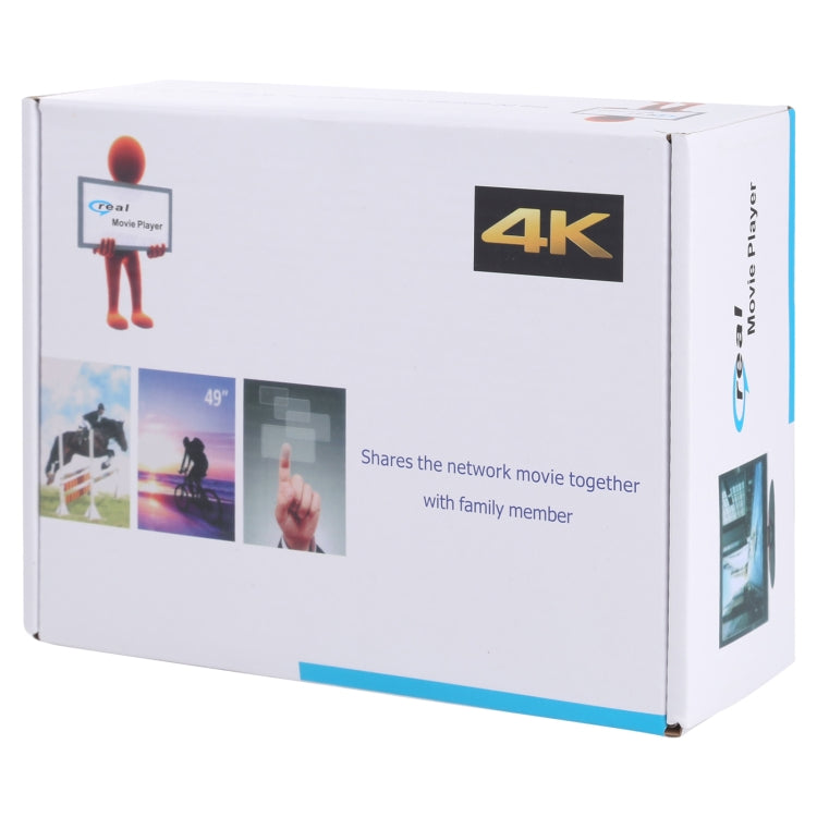 X5 UHD 4K Android 4.4.2 Media Player TV Box con telecomando, RK3229 Quad Core fino a 1,5 GHz, RAM: 1 GB, ROM: 8 GB, supporto WiFi, USB, interfaccia multimediale HD, scheda TF, presa americana, X5 US Plug