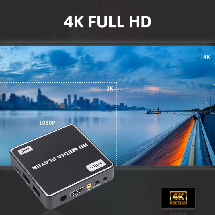 X5 UHD 4K Android 4.4.2 Media Player TV Box con telecomando, RK3229 Quad Core fino a 1,5 GHz, RAM: 1 GB, ROM: 8 GB, supporto WiFi, USB, interfaccia multimediale HD, scheda TF, presa americana, X5 US Plug