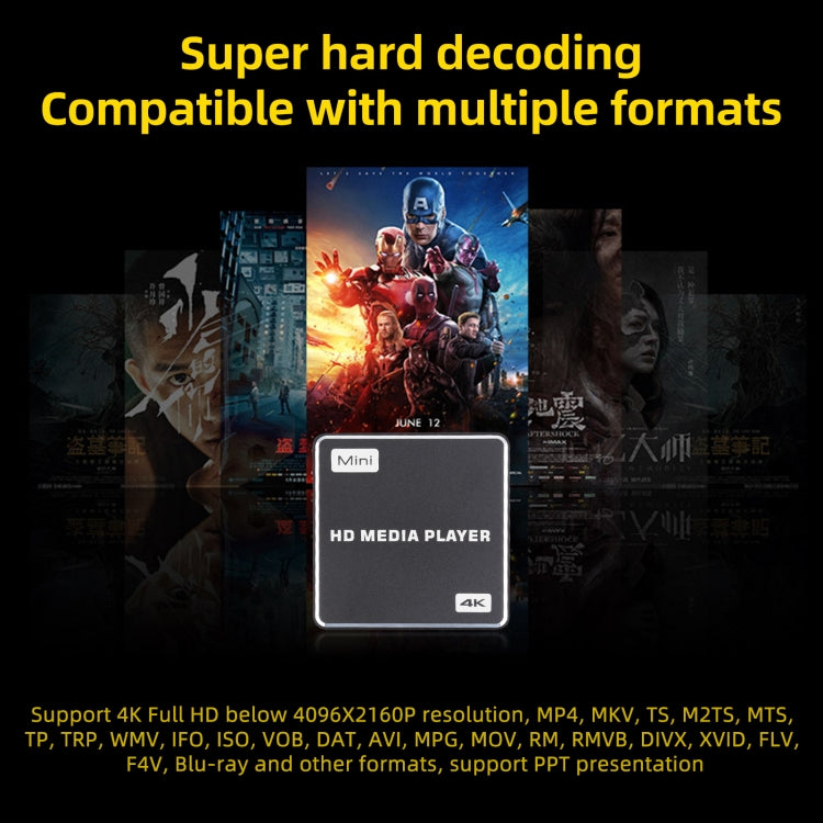 X5 UHD 4K Android Media Player TV Box con telecomando