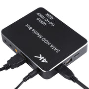 X8 UHD 4K Android 4.4.2 Media Player TV Box with Remote Control, RK3229 Quad Core up to 1.5GHz, RAM: 1GB, ROM: 8GB, Support WiFi, USB 3.0, HD Multimedia Interface, TF Card, US Plug, X8 US Plug