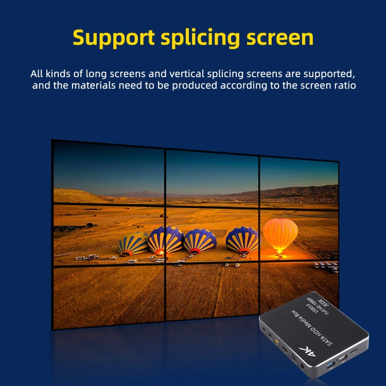 X8 UHD 4K Android TV Box con WiFi e telecomando