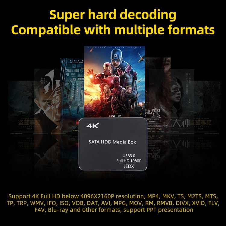 X8 UHD 4K Android TV Box con WiFi e telecomando