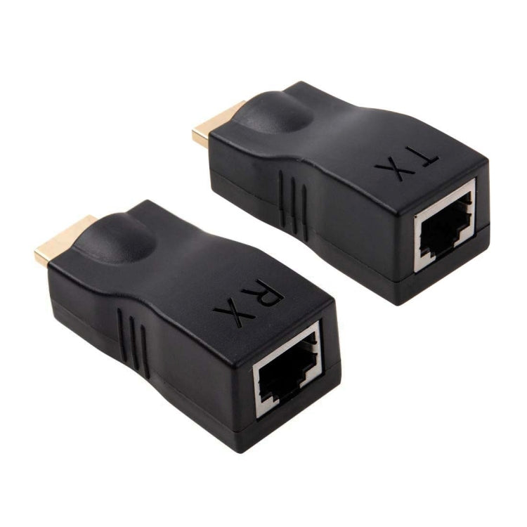 Adattatore Extender HDMI a RJ45 con cavo Cat-5e/6 30m