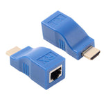 Adattatore Extender HDMI a RJ45 con cavo Cat-5e/6 30m