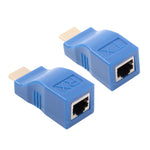 Adattatore Extender HDMI a RJ45 con cavo Cat-5e/6 30m