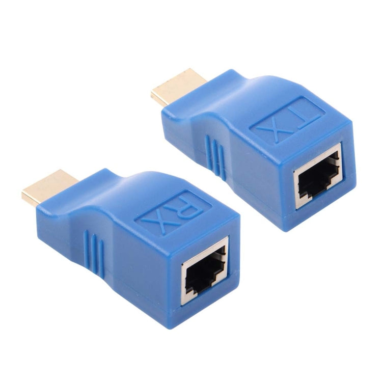 Adattatore Extender HDMI a RJ45 con cavo Cat-5e/6 30m