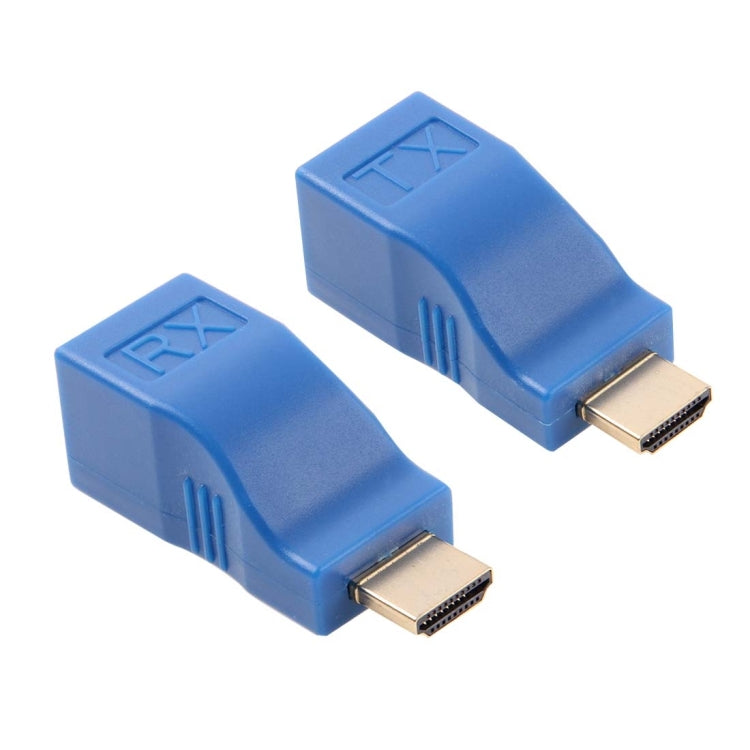 Adattatore Extender HDMI a RJ45 con cavo Cat-5e/6 30m