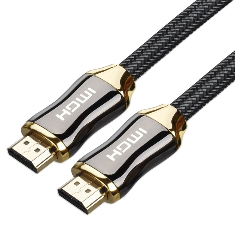 Cavo connettore HDMI 2.0 ad alta velocità HDMI 19 pin maschio a HDMI 19 pin maschio con corpo in metallo da 3 m, Length: 3m