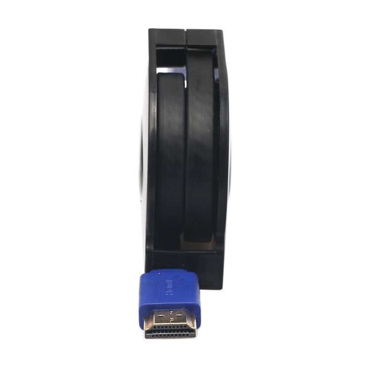 Connettori placcati oro HDMI 1.4 (1080P) da 1,8 m Cavo piatto retrattile HDMI maschio a HDMI maschio, Length: 1.8m