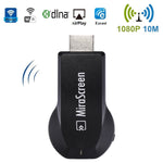 MiraScreen WiFi Display Dongle / Miracast Airplay DLNA Display Receiver Dongle 2 in 1 USB Cable Wireless Screen Mirroring Device