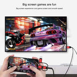 Cavo 3 in 1 Micro USB, USB-C e 8 Pin a HDMI 1080P