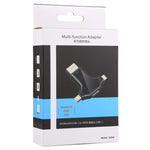 Adattatore 3 in 1 DisplayPort Mini DP USB-C a HDMI 4K