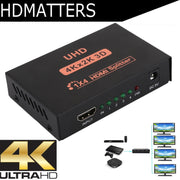 Sdoppiatore HDMI CY10 UHD 4K x 2K 3D 1 x 4, CY10
