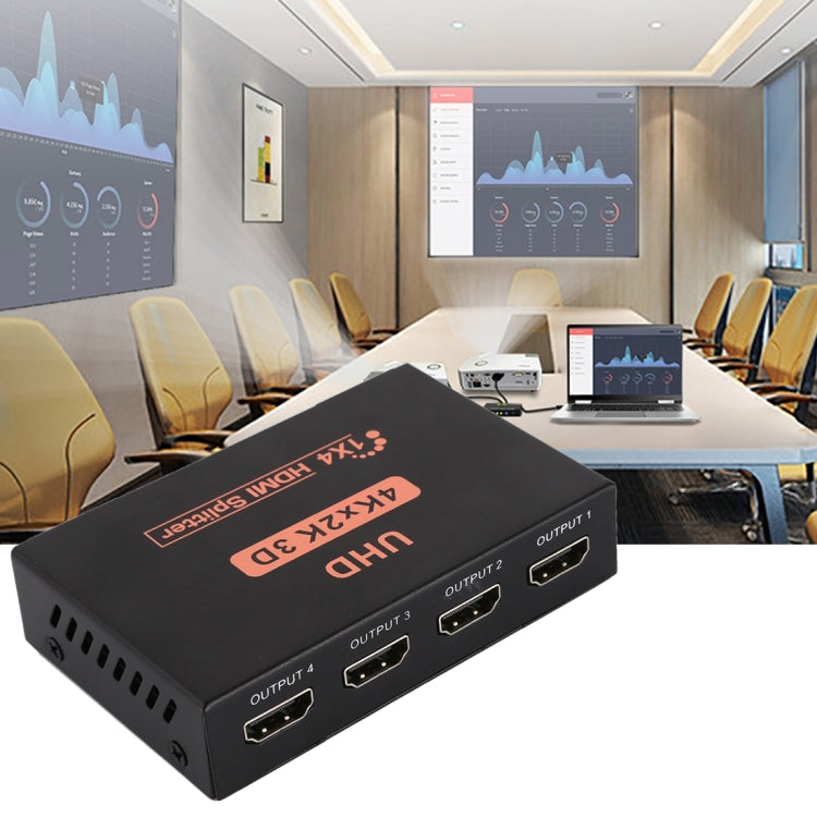 Sdoppiatore HDMI CY10 UHD 4K x 2K 3D 1 x 4, CY10