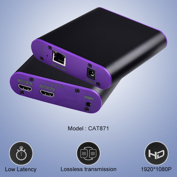 Extender HDMI su cavo CAT5e/CAT6 con IR, 120 m