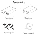 Extender HDMI fibra ottica con porta USB e funzione KVM