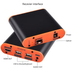 Extender HDMI fibra ottica con porta USB e funzione KVM