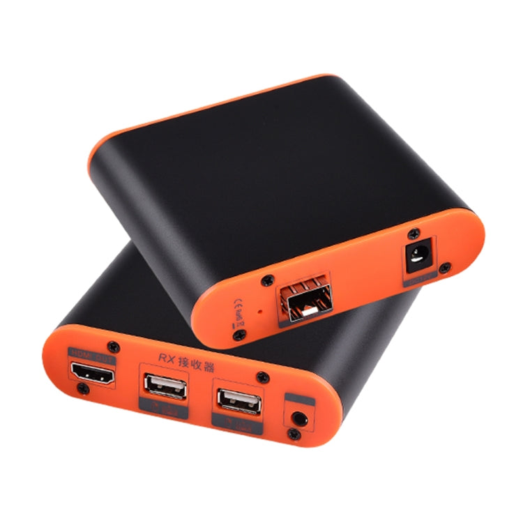 Extender HDMI fibra ottica con porta USB e funzione KVM