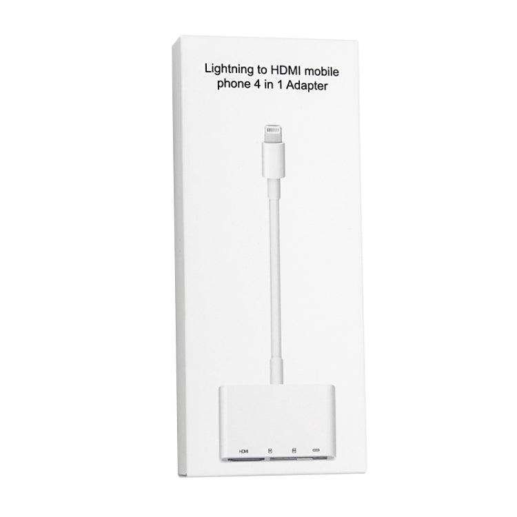 Adattatore 4 in 1 da Lightning a HDMI per iPhone